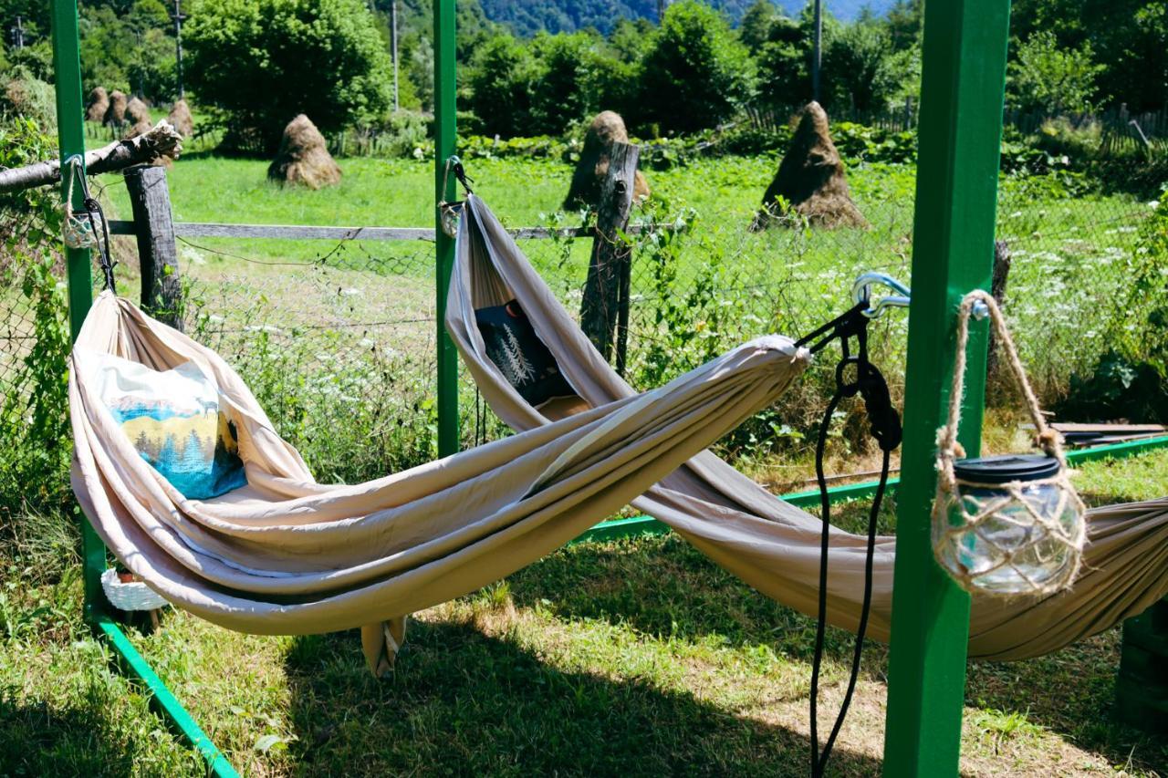 Luna Rock Glamping Brezoi - Blue Scai Exterior photo